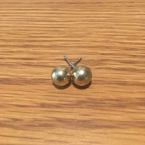 Gold Ball Earrings